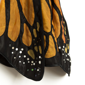 Uszyte skrzydła motyla – Danaus plexippus